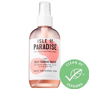 Isle of Paradise tanning water
